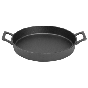 Rundt gjutjärnsfat - 200 mm