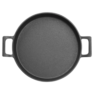 Rundt gjutjärnsfat - 200 mm