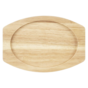 Bräda för Oval Tallrik i Gjutjärn - 260x165 mm