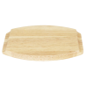 Bräda för Oval Tallrik i Gjutjärn - 260x165 mm