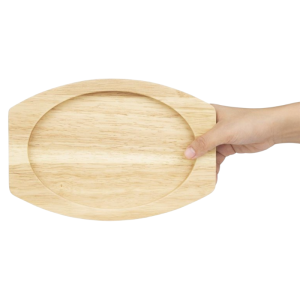 Bräda för Oval Tallrik i Gjutjärn - 260x165 mm