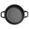 Rundt gjutjärnsfat - 120 mm