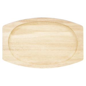Bräda för Oval Tallrik i Gjutjärn - 335x205 mm