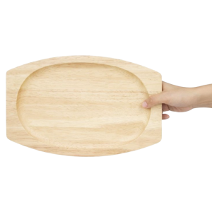 Bräda för Oval Tallrik i Gjutjärn - 335x205 mm