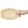 Bräda för Oval Tallrik i Gjutjärn - 230x135 mm