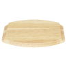 Bräda för Oval Tallrik i Gjutjärn - 260x165 mm