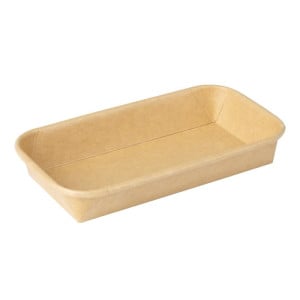 Återvinningsbara sushiförpackningar 160 x 90 mm - Paket med 300 - Fiesta Green