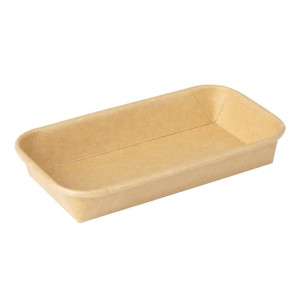 Kierrätettävät sushitarjottimet 160 x 90 mm - 300 kpl - Fiesta Green