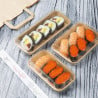 Återvinningsbara sushiförpackningar 220 x 90 mm - Paket med 300 - Fiesta Green