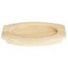 Bräda för Oval Tallrik i Gjutjärn - 210x120 mm