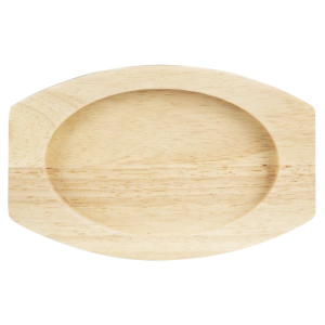Bräda för Oval Tallrik i Gjutjärn - 210x120 mm