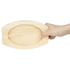Bräda för Oval Tallrik i Gjutjärn - 210x120 mm