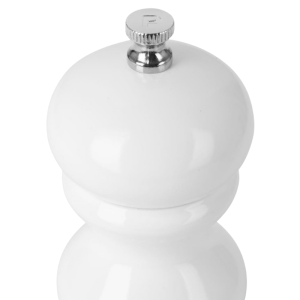Vit Trä Salt- eller Pepparkvarn - 125 mm