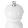 Vit Trä Salt- eller Pepparkvarn - 125 mm