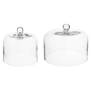 Glaskupa för kakor - Ø240x190 mm