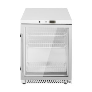 Mini Kylskåp med Glasdörr 170 L 0/+8 °C - Dynasteel