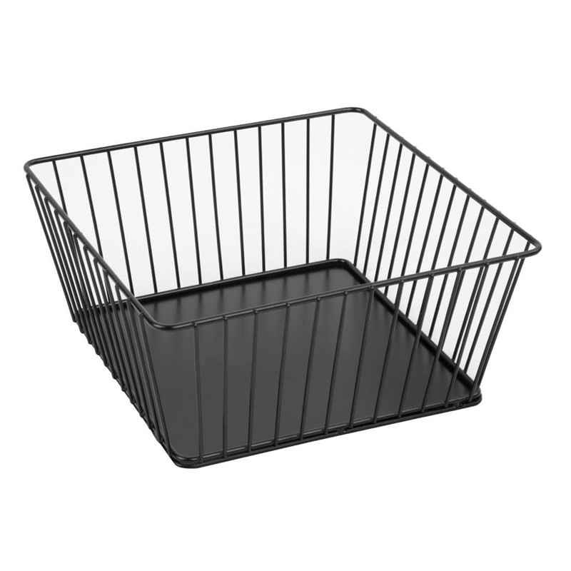 Metal Square Basket 230 x 230 mm - Olympia Metal Square Basket 230 x 230 mm - Olympia
