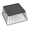 Metallisk Fyrkantig Korg 230 x 230 mm - Olympia
