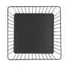 Metallisk Fyrkantig Korg 230 x 230 mm - Olympia
