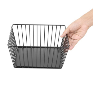 Metallisk Fyrkantig Korg 230 x 230 mm - Olympia