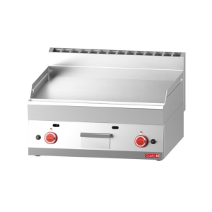 Plancha kaasulla 650 kromatulla sileällä levyllä - Gastro M - Fourniresto