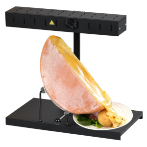 Pack Apparater för Raclette Alpage Basalt och Knivar- Tellier