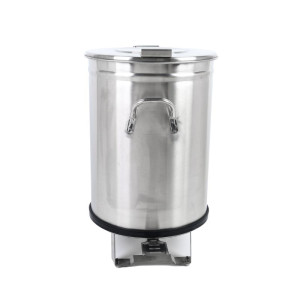 Ruostumaton teräspoljinroskakori - 100 L - Dynasteel