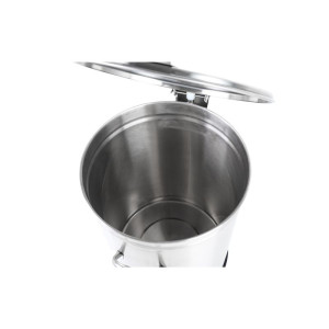 Ruostumaton teräspoljinroskakori - 100 L - Dynasteel
