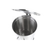 Ruostumaton teräspoljinroskakori - 100 L - Dynasteel