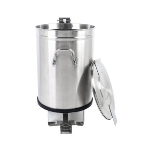 Ruostumaton teräspoljinroskakori - 100 L - Dynasteel