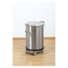 Ruostumaton teräspoljinroskakori - 100 L - Dynasteel