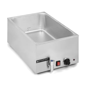 Professional Bain-Marie GN 1/1 with Drain - Dynasteel
