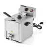 Friteuse Professionnelle 8 L avec Vidange - Dynasteel
