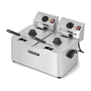 Ammattimainen rasvakeitin 2 x 4 L - Dynasteel