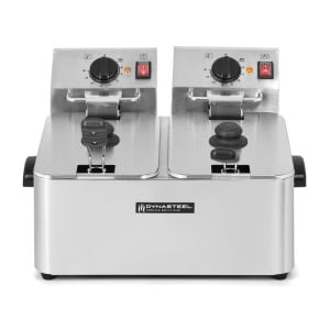 Ammattimainen rasvakeitin 2 x 4 L - Dynasteel
