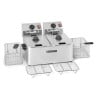 Friteuse Professionnelle 2 x 4 L - Dynasteel