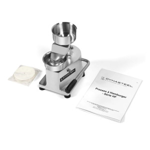 Hamburgerpress - Ø 100 mm - Dynasteel
