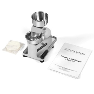 Hamburgerpress - Ø 130 mm - Dynasteel