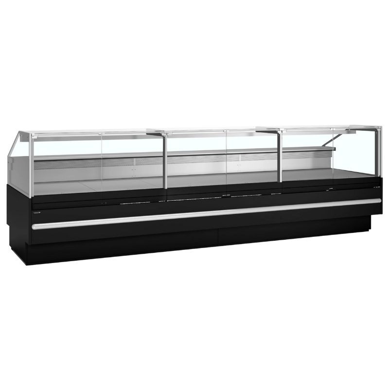 Supermarketin musta jääkaappi - 947 L - TEFCOLD Supermarketin musta jääkaappi - 947 L - TEFCOLD