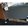 Congélateur Aspect Inox à Portes Coulissantes Vitrées - 500 L - TENSAI