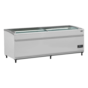 Réfrigérateur Congélateur Couvercle Vitré Incurvé - Vit - 584 L - TEFCOLD