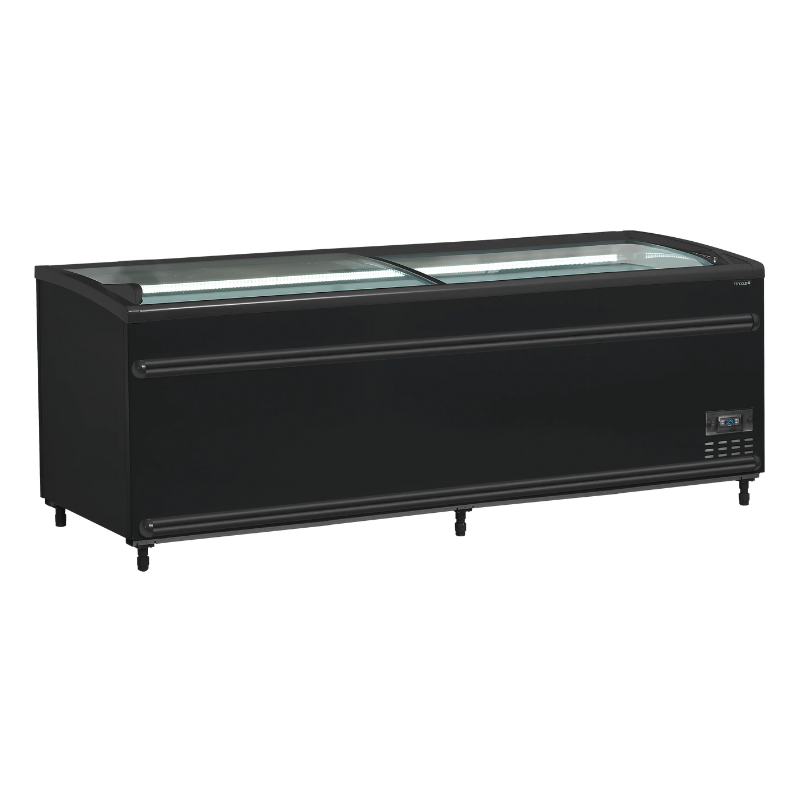 Jääkaappi Pakastin Kupera Lasikansi - Musta - 584 L - TEFCOLD