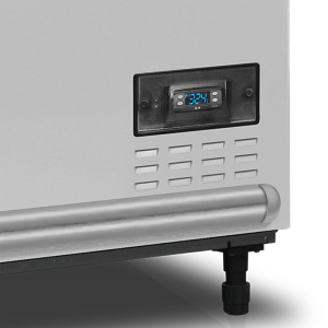 Réfrigérateur Congélateur Couvercle Vitré Incurvé - Vit - 500 L - TEFCOLD