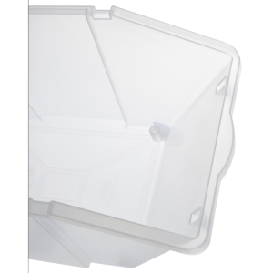Set of 3 Ingredient Bins 30L + Lids + 4 Wheels
