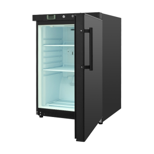 Refrigerated Cabinet 200 Liters - Positive Black - Dynasteel