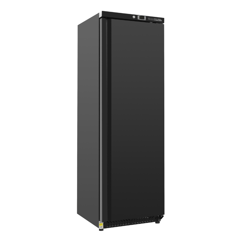 Armoire Kylskåp 400 Liter - Positiv Svart - Dynasteel