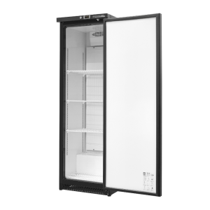 Armoire Kylskåp 400 Liter - Positiv Svart - Dynasteel