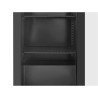 Refrigerated Back Bar 212 L 2 Sliding Doors Black