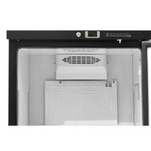 600 Liter Refrigerated Cabinet - Positive Black - Dynasteel