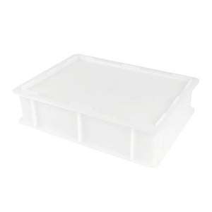 Demi Bac à Pâtons 9L Blanc - 400 x 300 mm - Gilac
